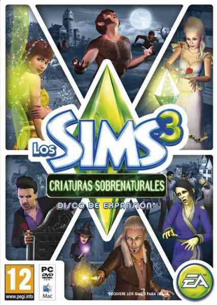 Los Sims 3 Criaturas Sobrenaturales Pc